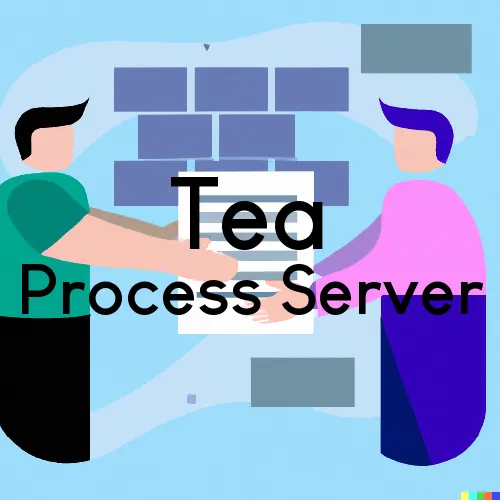 Tea, South Dakota Process Servers