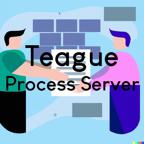 Teague, Texas Court Couriers and Process Servers