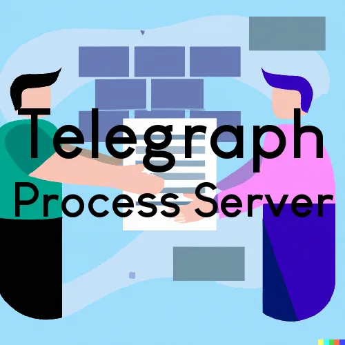Telegraph, TX Process Servers and Courtesy Copy Messengers