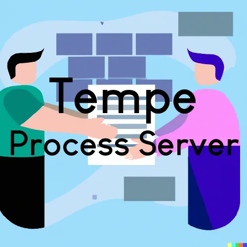 Tempe Process Server, “Process Servers, Ltd.“ 