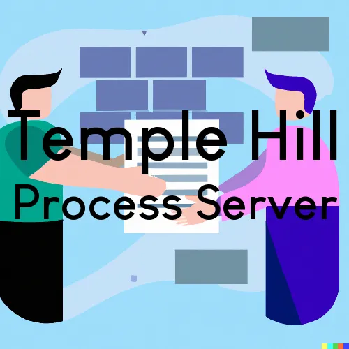 Temple Hill, IL Process Servers and Courtesy Copy Messengers