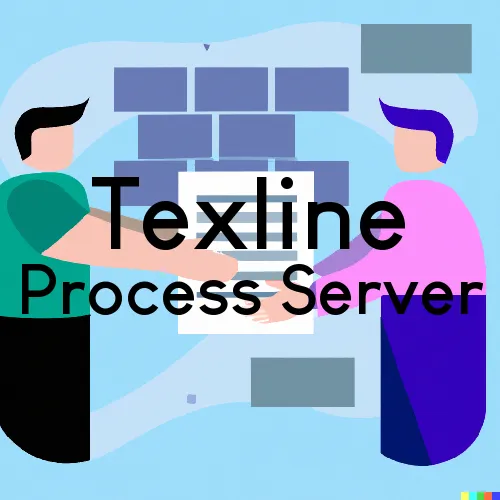Texline, TX Process Servers in Zip Code 79087