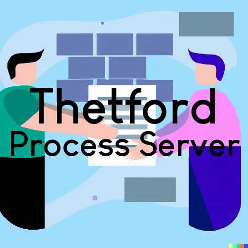 Thetford, Vermont Subpoena Process Servers