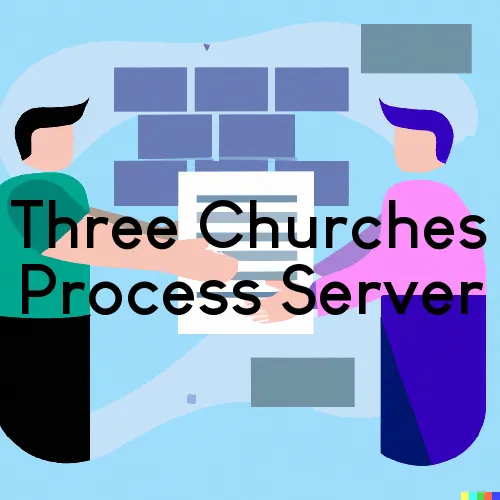 Three Churches, West Virginia Process Servers