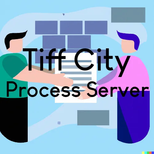 Tiff City, MO Process Servers in Zip Code 64868