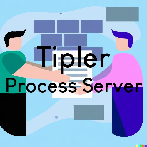 Tipler, Wisconsin Process Servers and Field Agents