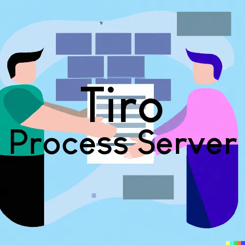 Tiro, Ohio Process Servers and Field Agents