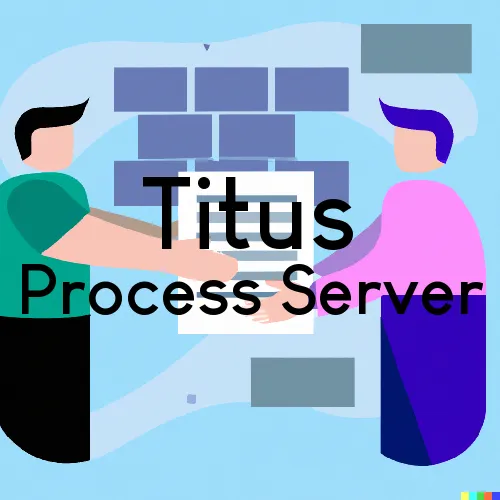 Titus, Alabama Subpoena Process Servers