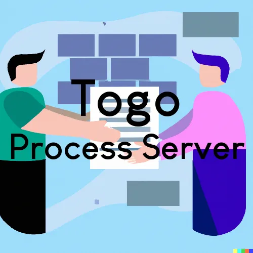 Togo, Minnesota Subpoena Process Servers