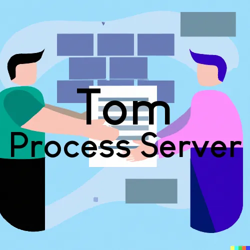 Tom, Oklahoma Process Servers
