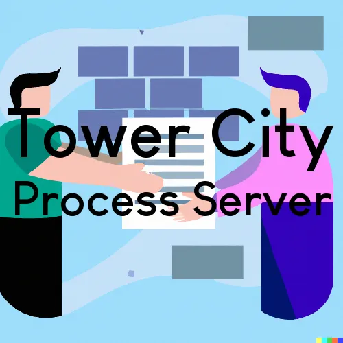 Tower City, North Dakota Process Servers