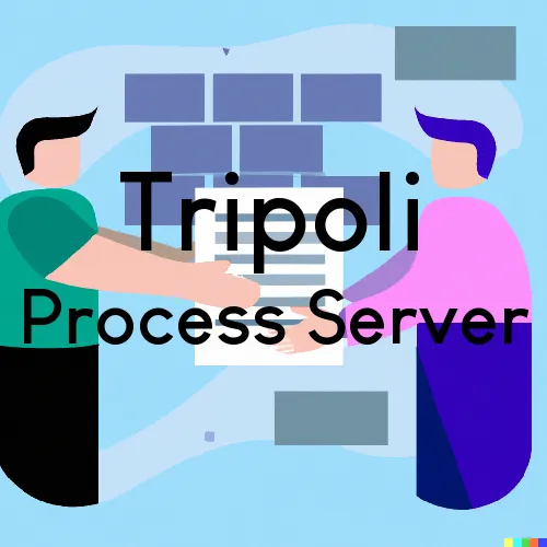 Tripoli, Wisconsin Process Servers