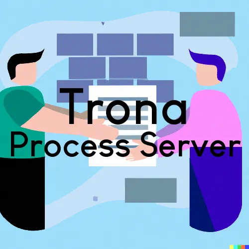Process Servers in Zip Code Area 93592 in Trona