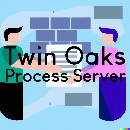 Twin Oaks, Oklahoma Process Servers and Field Agents