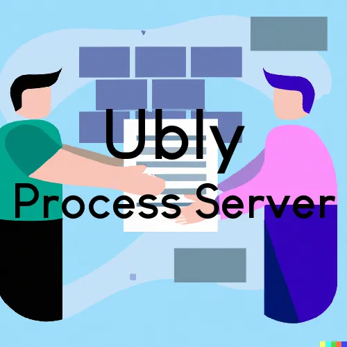 Ubly Process Server, “Guaranteed Process“ 
