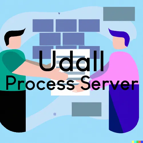 Udall, Kansas Subpoena Process Servers