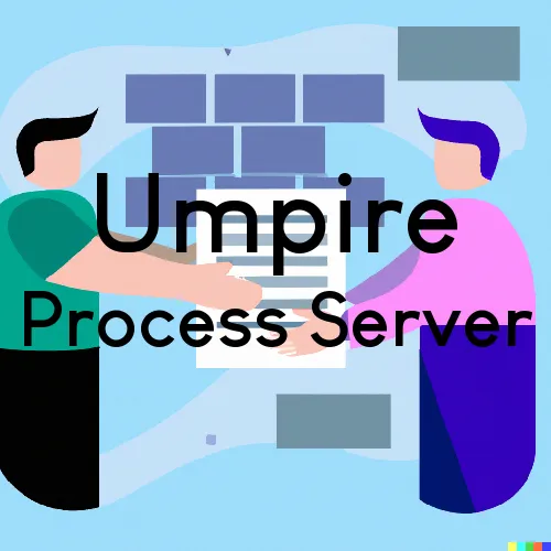 Umpire, AR Process Servers in Zip Code 71971