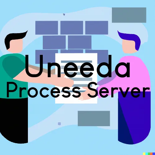 Uneeda, WV Process Servers in Zip Code 25205