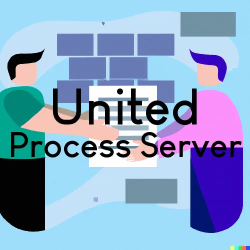 United, PA Process Server, “Thunder Process Servers“ 
