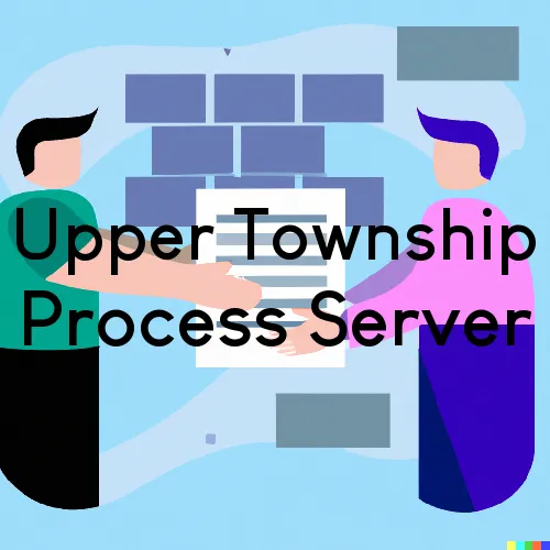 Upper Township, NJ Process Servers in Zip Code 08230