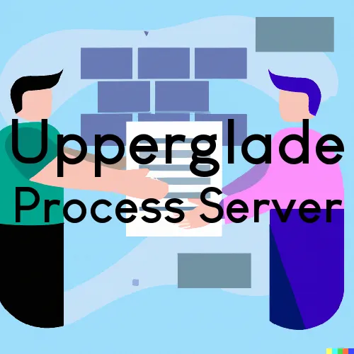 Upperglade, WV Process Server, “Server One“ 