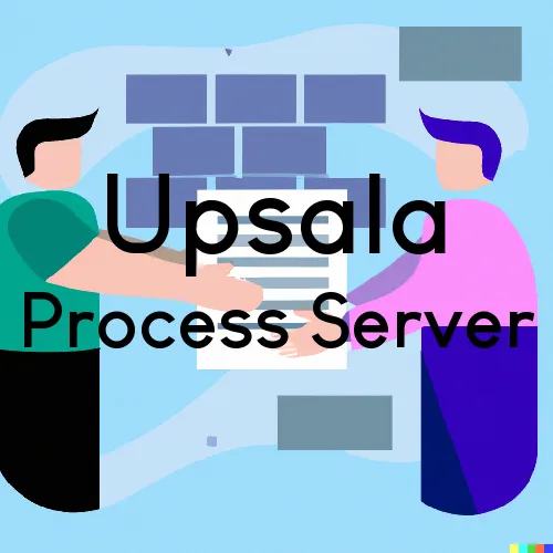 Upsala, Minnesota Process Servers