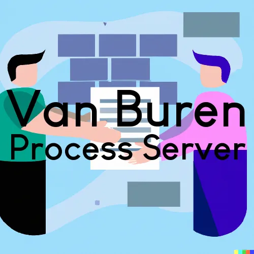 Van Buren, IN Court Messengers and Process Servers