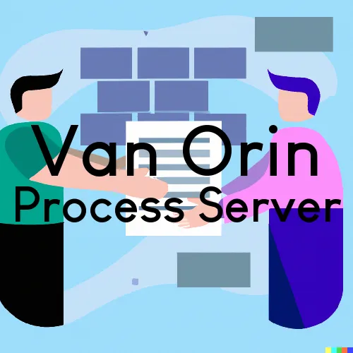 Van Orin, Illinois Process Servers and Field Agents