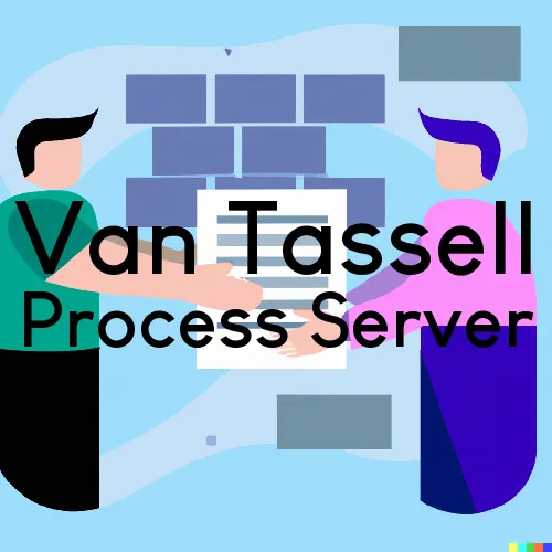 Process Servers in Van Tassell, Wyoming