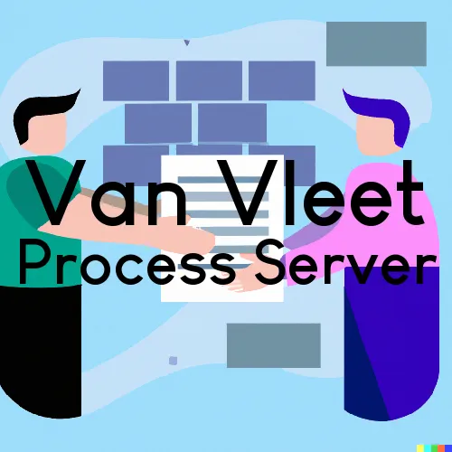 Van Vleet, MS Process Servers in Zip Code 38877