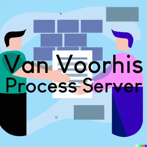 Van Voorhis Process Server, “Serving by Observing“ 