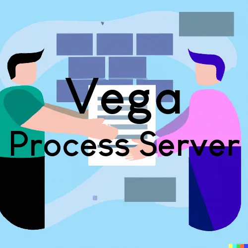 Vega, TX Process Servers and Courtesy Copy Messengers