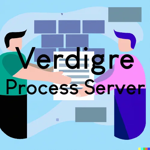 Verdigre, Nebraska Process Servers