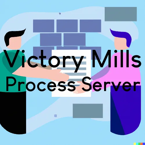 Victory Mills Process Server, “Allied Process Services“ 