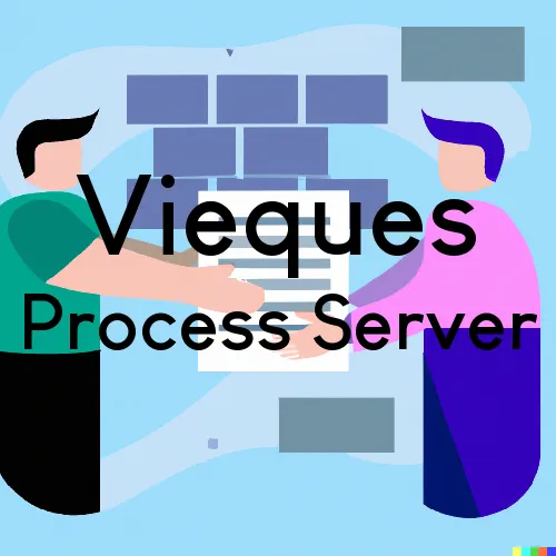 Vieques, PR Process Servers and Courtesy Copy Messengers