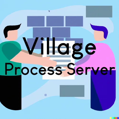 Village, Oklahoma Process Servers