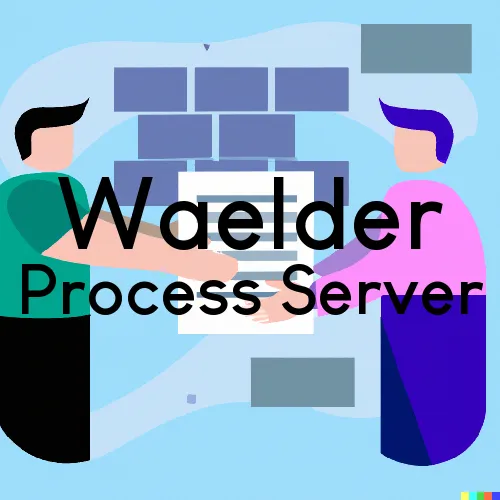 Waelder Process Server, “Serving by Observing“ 