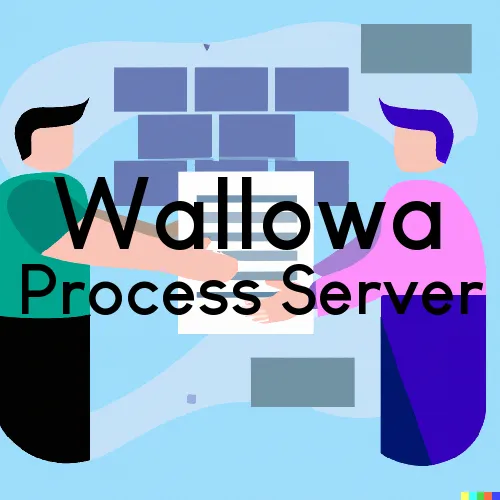 Wallowa, OR Process Servers and Courtesy Copy Messengers