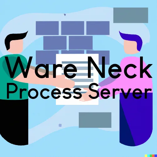 Ware Neck, VA Process Servers in Zip Code 23178