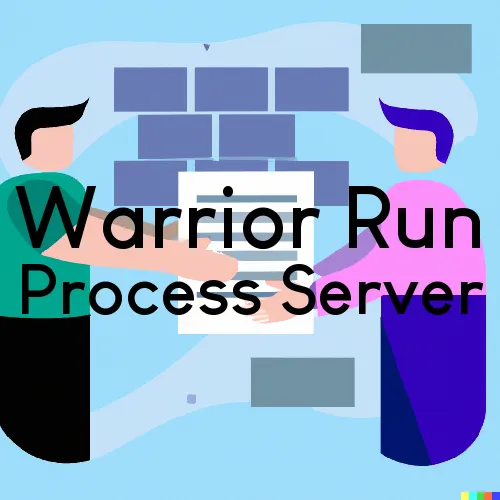 Warrior Run, PA Process Servers in Zip Code 18706