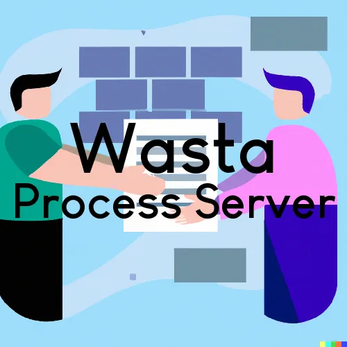 Wasta, South Dakota Court Couriers and Process Servers