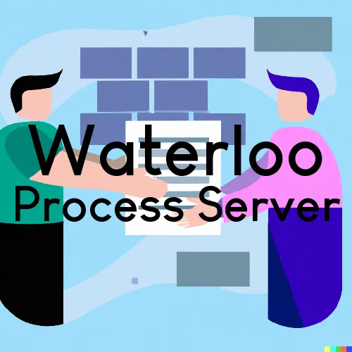 Waterloo, Nebraska Process Servers