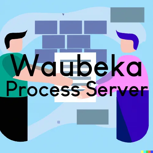 Waubeka, Wisconsin Process Servers
