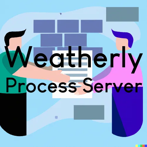 Weatherly, PA Process Servers in Zip Code 18255