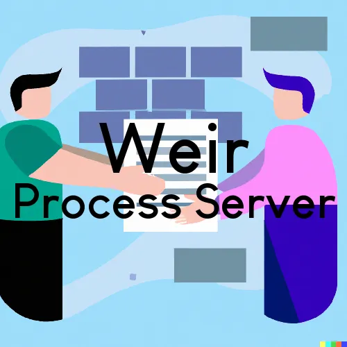 Weir, Mississippi Process Servers