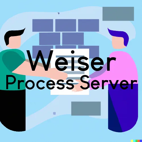 Weiser, ID Process Servers and Courtesy Copy Messengers