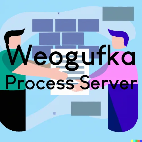 Weogufka, Alabama Process Servers