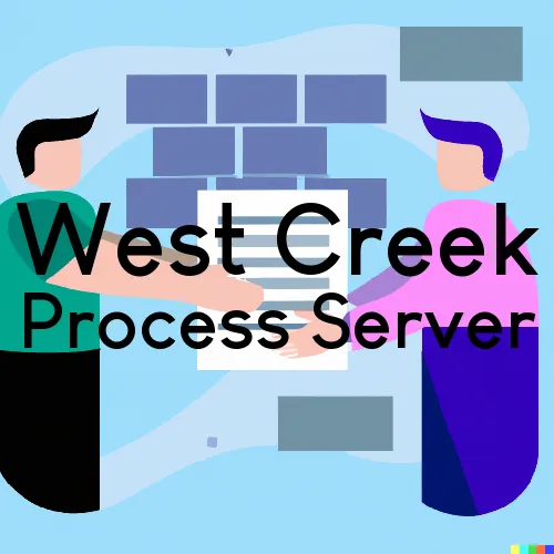 West Creek, NJ Process Servers in Zip Code 08092