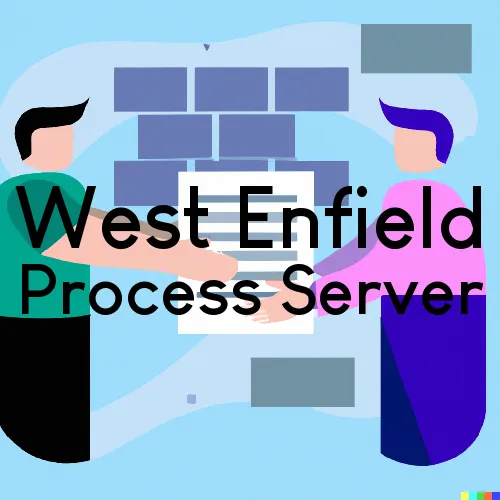 West Enfield, ME Court Messengers and Process Servers