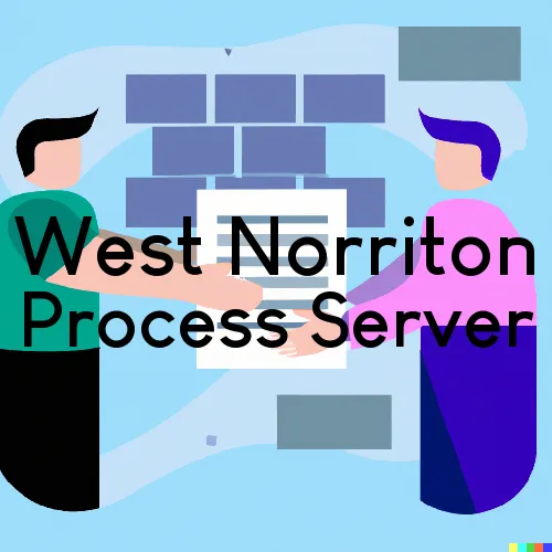 West Norriton, PA Process Server, “Serving by Observing“ 